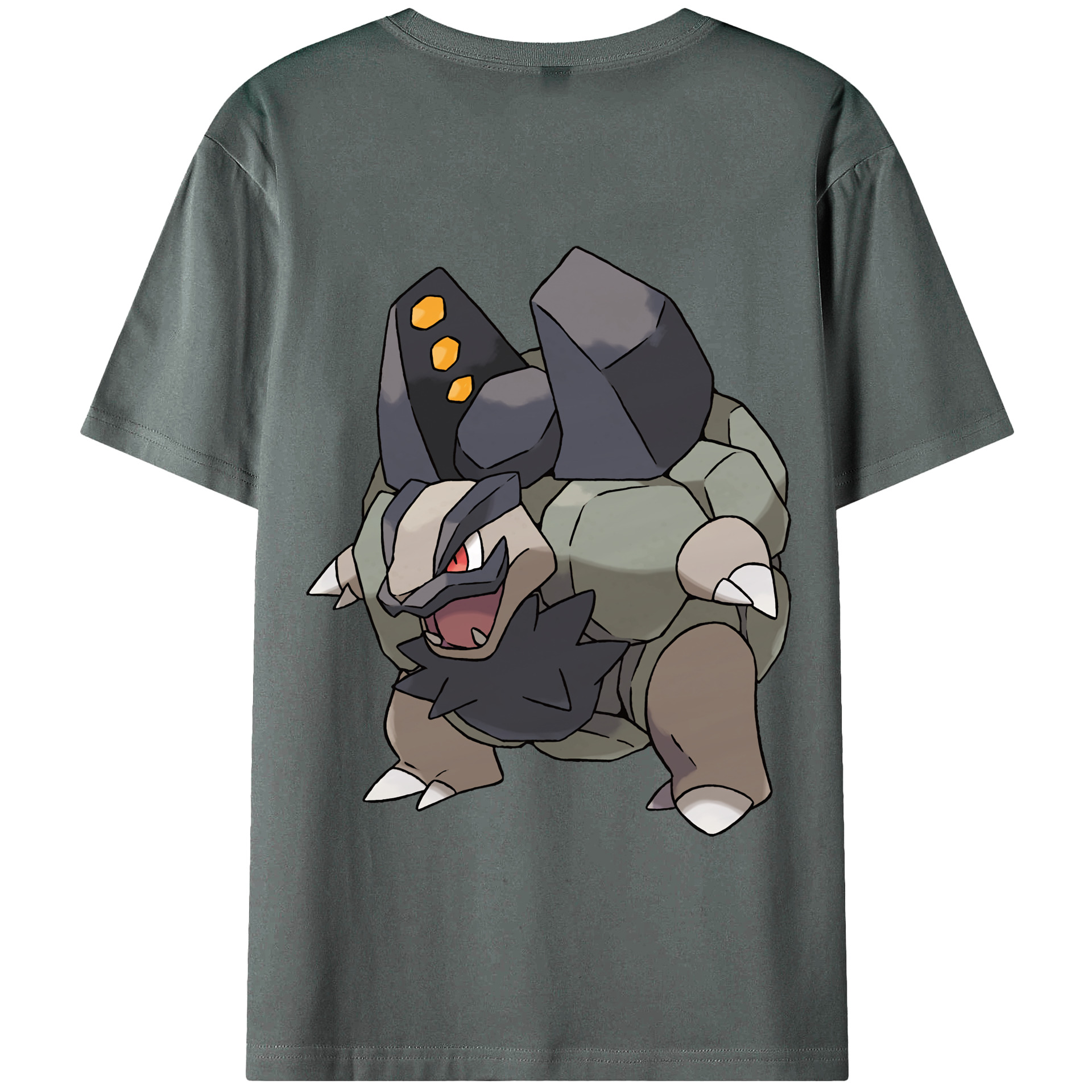 （画像用） ポケットモンスター Pokémon 綿100％半袖Tシャツ（背面プリント）